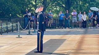 Tomb of the Unknown Soldier Changing of the Guard Ceremony [upl. by Oralle870]