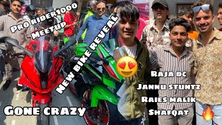 My First Meetup 😍 with PRORIDER1000AgastayChauhan and Meetup Gone Crazy🔥🔥agastay bahi ki New Bike [upl. by Bedelia38]