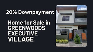 House and Lot for Sale in Greenwoods Executive Superb Accessibility to Ortigas BGC Makati Libis [upl. by Piscatelli]