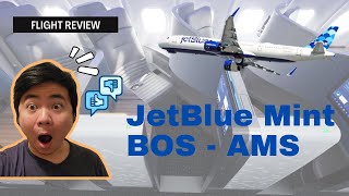 JetBlue Mint BOS to AMS  Best experience across the Atlantic  Find out how to book using miles [upl. by Sair454]