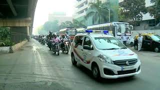 Awareness Bike Rally in Mumbai [upl. by Padraig]