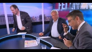 Fellner LIVE MegaEklat bei Fußi vs Grosz [upl. by Odlanir]