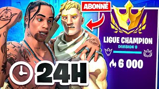 Jai 24H pour aider cet ABONNÉ à monter CHAMPION ft REYOZ [upl. by Aneehc201]