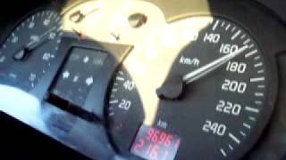 Renault Megane 16 top speed [upl. by Tristis]