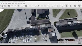 Fotogrammetria con drone Cimitero Montalto Dora TO [upl. by Kaylyn292]