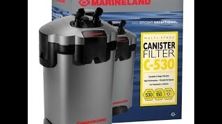 Marineland C530 filter unboxing [upl. by Laeahcim]