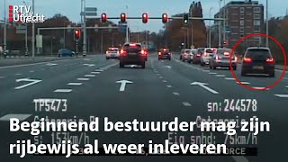 Verkeerspolitie achtervolgt een gevaarlijke bestuurder  RTV Utrecht [upl. by Bowers]