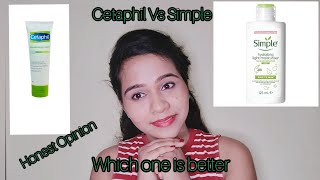 Cetaphil moisturizing Cream VS Simple Hydrating Light Moisturizer ReviewUrbis CorneR [upl. by Lemcke74]