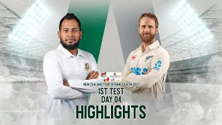 Bangladesh vs New Zealand Highlights  1st Test  Day 4  New Zealand Tour of Bangladesh 2023 [upl. by Herrmann]