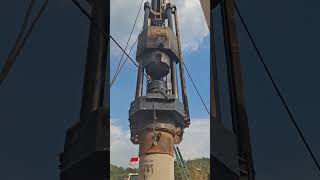 Arcon DD85 Diesel Hammer Pile Driver [upl. by Aysan922]