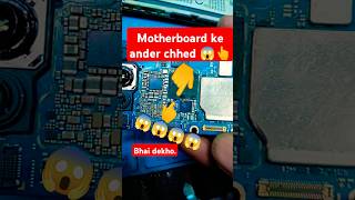 Motherboard board repairingcpu ic changemotherboardviralvideo funny ytshorts shorts [upl. by Gawlas499]