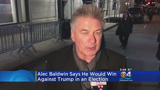 Alec Baldwin On A 2020 Bid If I Ran I Would Win [upl. by Bertine]