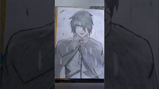 How To Draw Sasuke Uchiha 💀  Sasuke Kun 👺  Anime Art Tutorial ✏️  anime sasuke art drawing [upl. by Lavona]