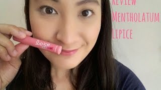 Review Mentholatum Lip Ice Sheer Color [upl. by Ainessej]