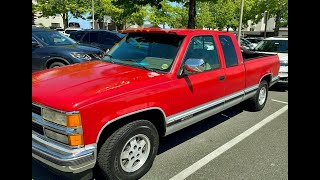 94 Silverado Extended Cab for Sale [upl. by Harbot]