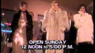 Winnipeg  Glazerman Furs commercial 1985 [upl. by Aneleiram199]