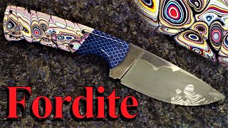 Go mai gone San mai knife  Fordite handle [upl. by Ignatia]