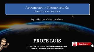 Algoritmos Ejercicios de operadores matemáticos relacionales y lógicos Precedencia [upl. by Snowber]