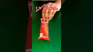 Unboxing KitKat kitkat kitkatbreak nestlekitkat nestle nestlechocolate [upl. by Arimak684]