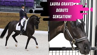 FIRST LOOK Laura Graves Debuts SenSation HW At The World Equestrian Center [upl. by Neehsar]