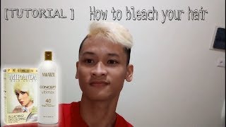 TUTORIAL BLEACHING  MIRANDA  Cara bleaching rambut dirumah [upl. by Noyk]