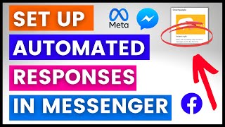 How To Set Up Automated Responses In Facebook Messenger in 2024 Using Meta Business Suite [upl. by Vins]