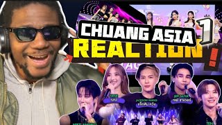 REACTION CHUANG ASIA 2024 รวมโชว์ของ ALL STAGE 1 จากEP1reactionchuangasia2024nenejacksonwang [upl. by Floyd]