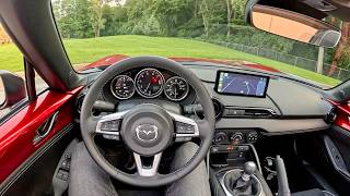 2024 Mazda MX5 Miata RF Club ND3 vs ND1  POV Comparison [upl. by Aliemaj]