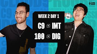 C9 vs IMT  100 vs DIG  2024 LCS Summer Split  Week 2 Day 1 [upl. by Odlabu]