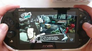 Persona 5 PS Vita Remote Play [upl. by Atnod]