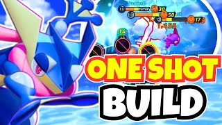 Greninja FULL DAMAGE Build is INSANE Pokemon Unite [upl. by Owens]