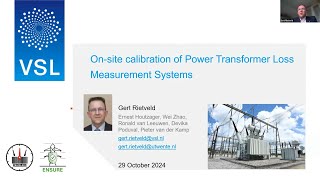 CCEM Webinar  29102024 – Onsite calibration of power transformer loss measurement systems [upl. by Ralyat]