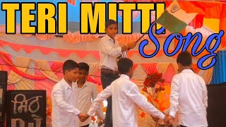 Patriotic Dance Cover by Students on Teri Mitti  Independence Day Special 🇮🇳 danceIndependenceDay [upl. by Jamima94]