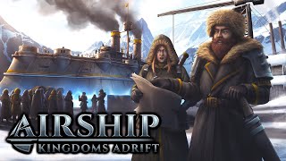 Airship Kingdoms Adrift  Open World Sandbox Sky Piracy [upl. by Lenrow]