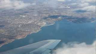 Lądowanie na lotnisku JFK Nowy Jork  Landing at JFK airport in New York City [upl. by Pedrotti250]