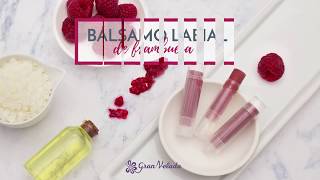 Balsamo labial de frambuesa [upl. by Desdee]