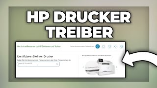 HP Drucker Treiber Herunterladen  Tutorial [upl. by Natasha889]