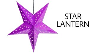 STAR Lantern 🏮 for Diwali  Christmas  Eid  DIY Tutorial by Paper Folds  936 [upl. by Livingston]