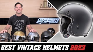 Best Vintage Motorcycle Helmets of 2023 at SpeedAddictscom [upl. by Forland]