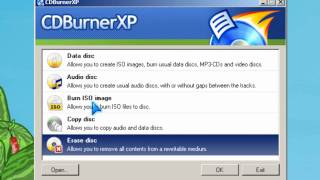 Burn Ubuntu 1004 LTS Install CD CDburnerXP ISO burner [upl. by Naujej411]