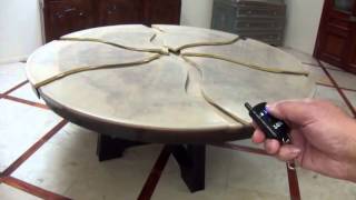 The Rossi Evolution Table A Remote Controlled Motorized Expanding Table [upl. by Chema]