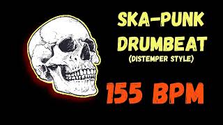 SKAPUNK DrumBeat 155Bpm [upl. by Elrahc570]