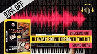 Checking Out The Ultimate Sound Designer Toolkit by Sound Ideas 93 OFF [upl. by Dorrej]