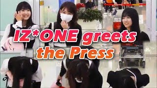 180926 IZONE Miyawaki Sakura Yabuki Nako Honda Hitomi  GMP Airport Arrival  아이즈원 김포공항 입국 [upl. by Oderfla]