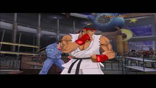 Tatsunoko VS Capcom Ultimate All Stars Ryu and Batsu Arcade Mode [upl. by Hukill]