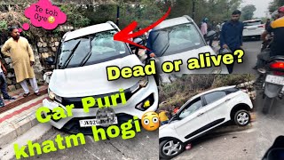 Car Crashed AirBags Khulgye🤯 Totl loss Dead Or Alive😳 kochharvlogs [upl. by Akimas933]