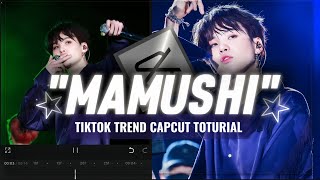 quotMAMUSHIquot WATASHI WA STAR Tiktok trend capcut toturial [upl. by Oag]