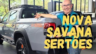 L200 Triton Sport Savana Sertões nas Lojas [upl. by Nyluqcaj]