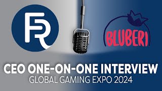 G2E 2024  CEO Andrew Burke Bluberi Gaming [upl. by Nitin]