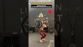 Split Jerk Fault crossfit fitness gym shorts [upl. by Ahswat20]